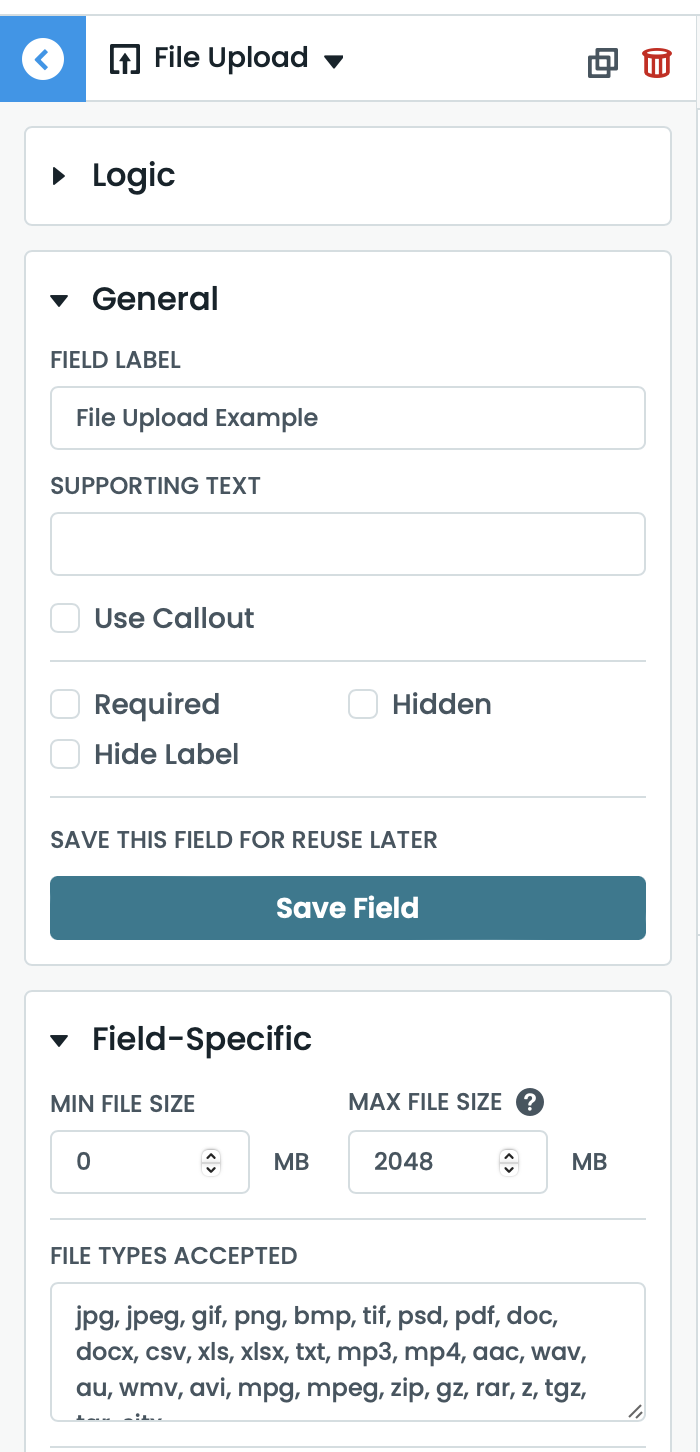 File Upload Fields with Formstack Forms
